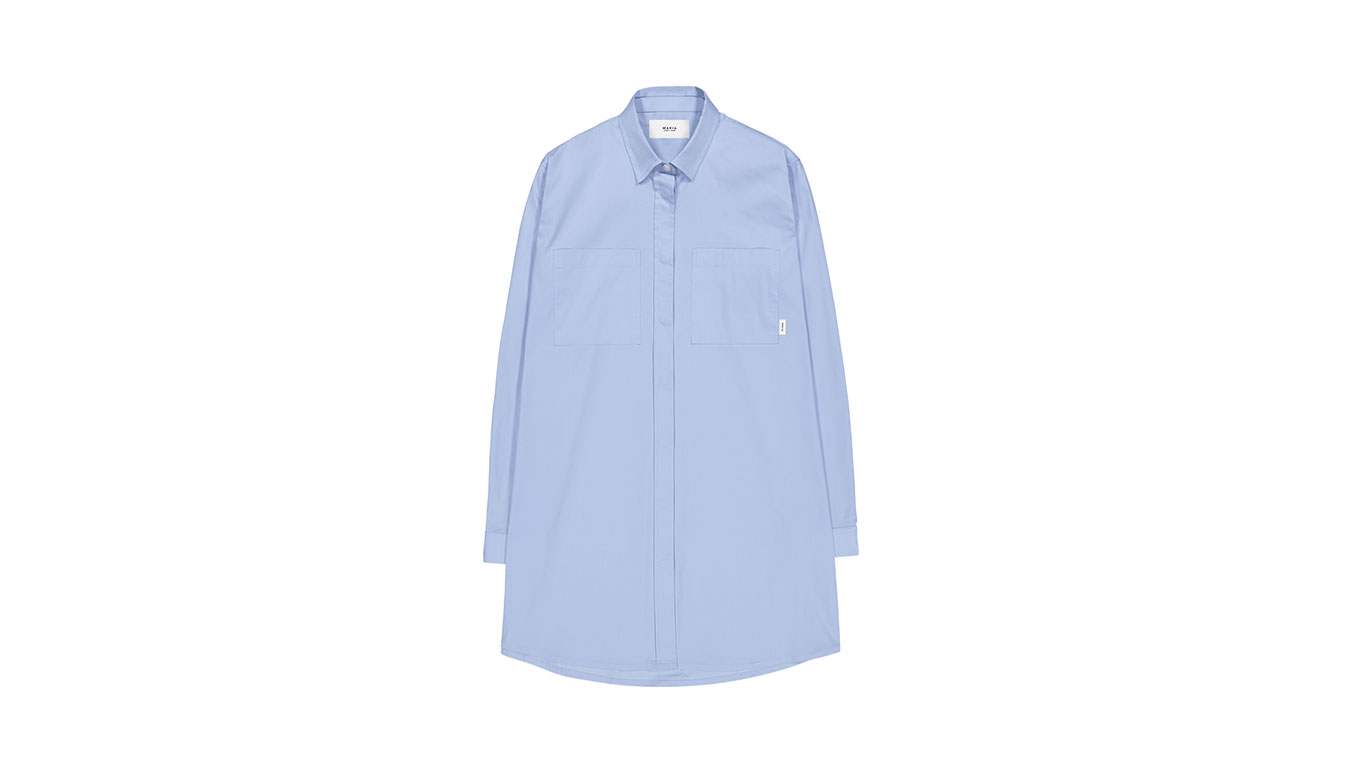 Риза Makia Office Shirt Синьо | W60008_621, 1