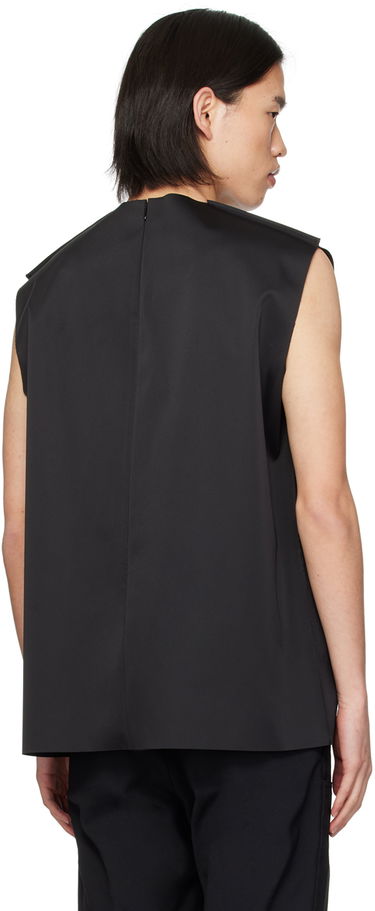 Жилетка We11done We11done Embossed Pocket Tank Top Черно | WD-BL1-24-122-M-BK, 2