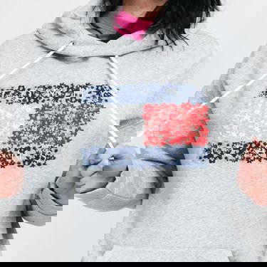 Суитчър Tommy Hilfiger Floral Flag Hoody Сиво | DW0DW11267 P01, 2