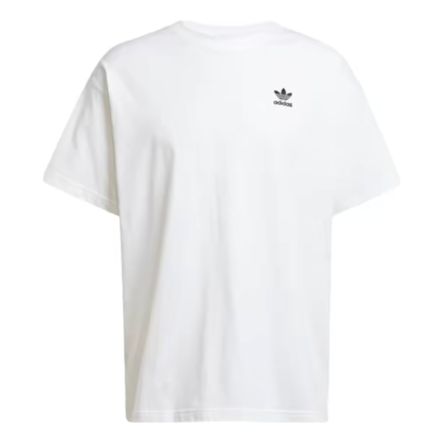 Тениска adidas Originals Essentials Trefoil Oversized T-Shirt Бяло | JD0373, 0