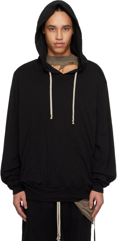 Суитчър Rick Owens Rick Owens DRKSHDW Hollywood Oversized Hoodie Черно | DU01E3262 BHDB, 0