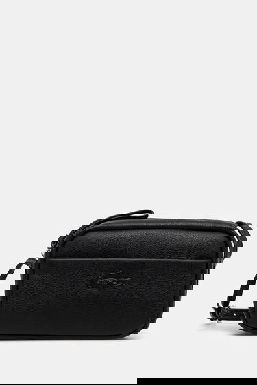 Дамска чанта Lacoste Lacoste Leather Crossbody Bag Черно | NF4506IE, 0