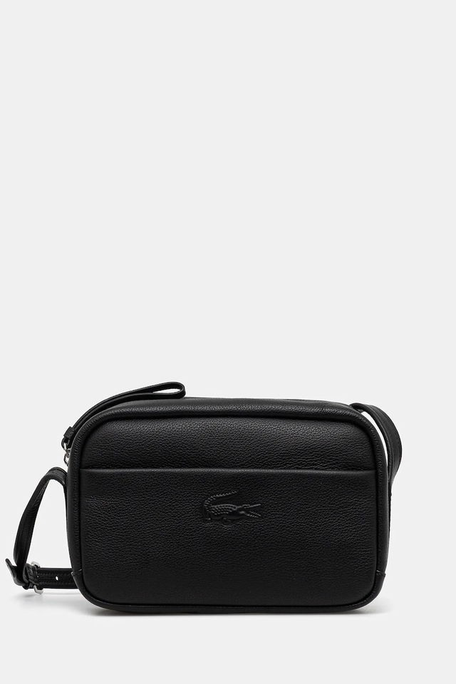 Lacoste Leather Crossbody Bag