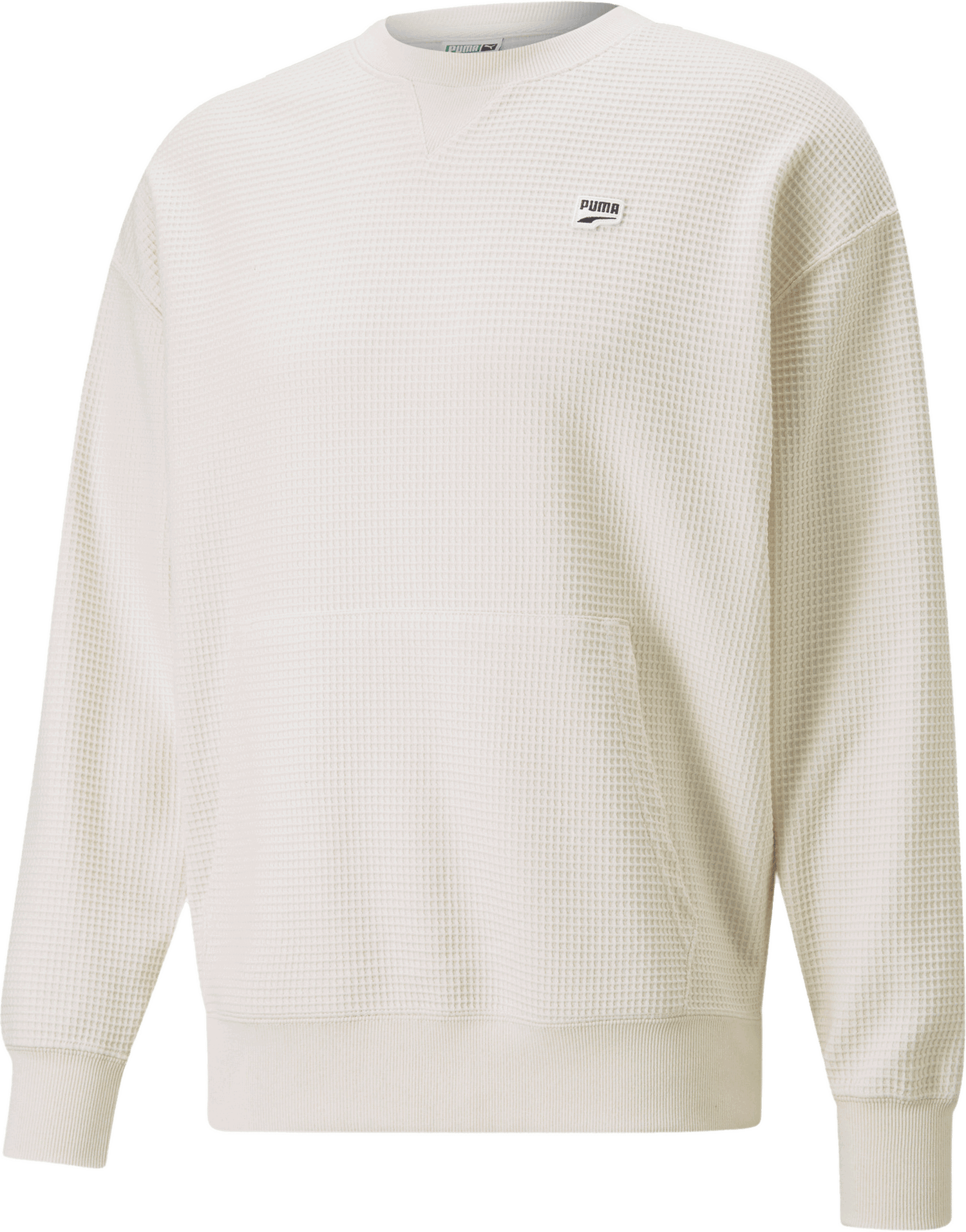 Пуловер Puma Puma Downtown Waffle Crew Sweatshirt Бяло | 535671-099, 0