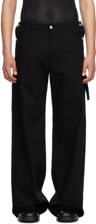 Карго панталони Courrèges Courrèges Sailor Jeans Черно | 124DPA188DE0020, 0