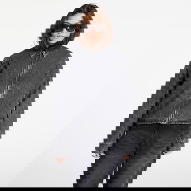 Яке Samsoe Samsoe Sanarinna Washed Denim Zip Jacket Черно | F25400008_CLR002076, 0