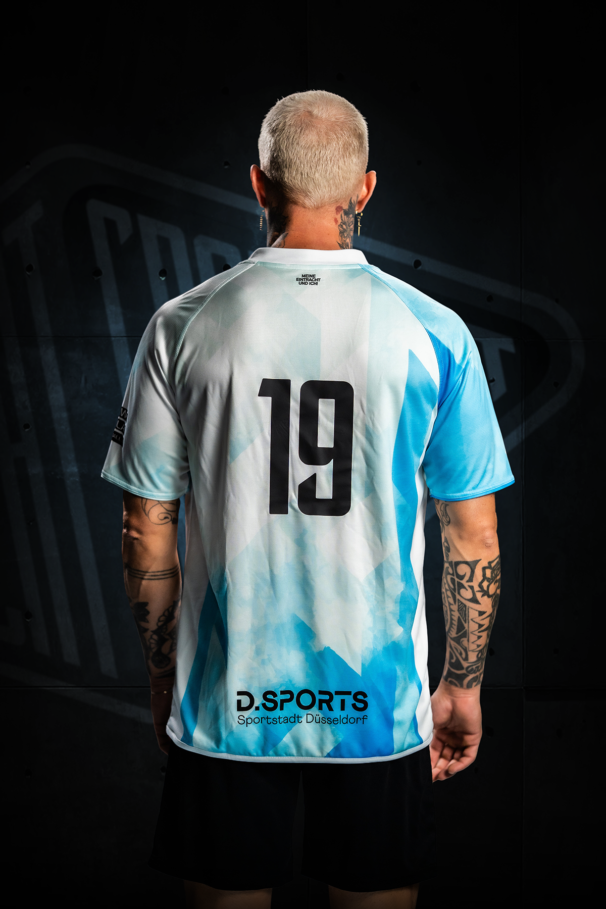 Фланелка Mizuno Eintracht Spontent Geometric Pattern Short-Sleeve Jersey 2025/2026 Многоцветен | 400017-white, 1