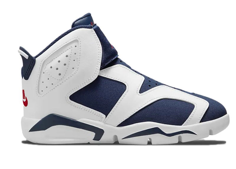 Кецове и обувки Jordan Air Jordan 6 Retro Little Flex Olympic Бяло | CT4416-130, 0
