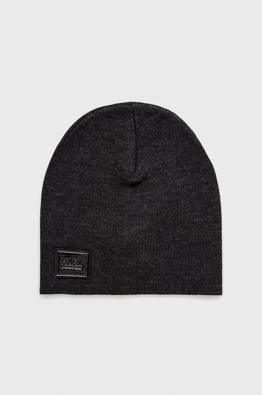 Шапка KARL LAGERFELD Beanie Сиво | 512326.805601, 0