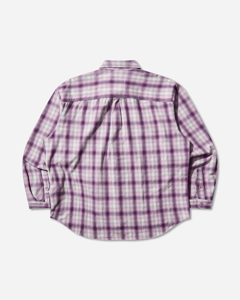 Риза ERL Plaid Overshirt Лилаво | ERL11B003 1