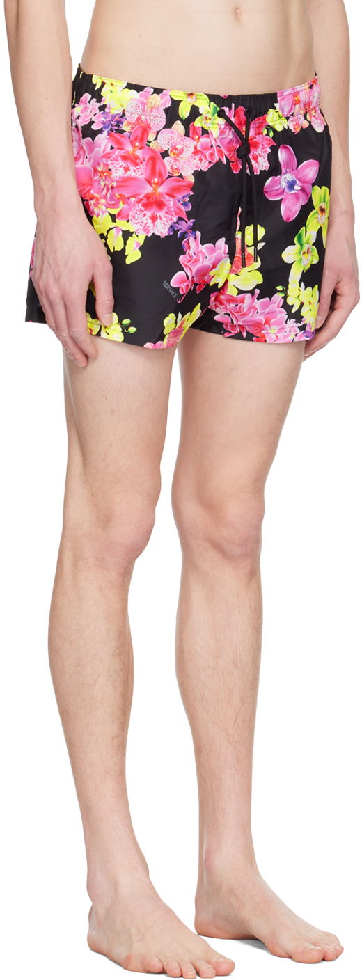 Бански Versace Orchid Swim Shorts Черно | 1007841 1A06371, 1
