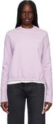 AMI Paris Cotton De Coeur Drawstring Sweatshirt