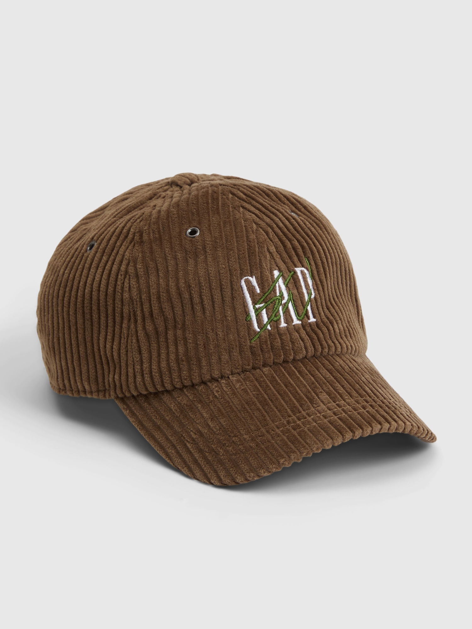 Шапка с козирка GAP Sean Wotherspoon x Re-Issue Corduroy Logo Baseball Hat Кафяво | 843275-00, 0