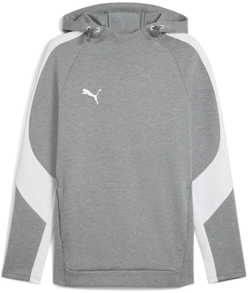 Суитчър Puma Puma teamEVOSTRIPE Hoodie Сиво | 659954-33