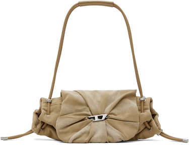 Дамска чанта Diesel Diesel Scrunch-D Shoulder Bag Бежово | X10331 PR555, 0