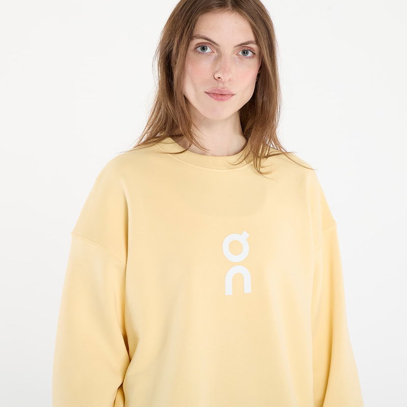 Суитчър On Running Club Crew Sweatshirt M Жълто | 1WE10473537