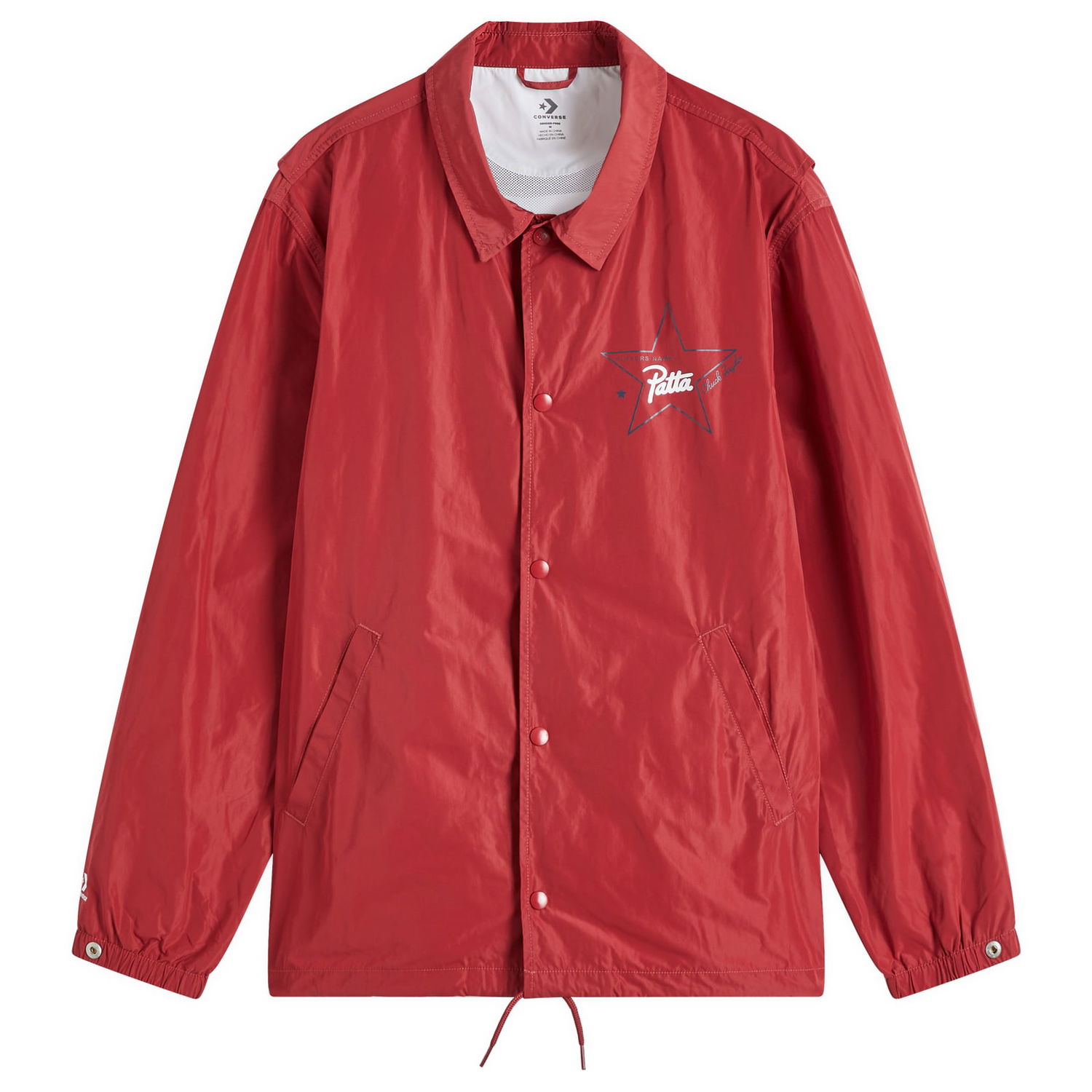 Ветровка Converse Andover Patta Red Jacket Червено | 10028294-A01, 1