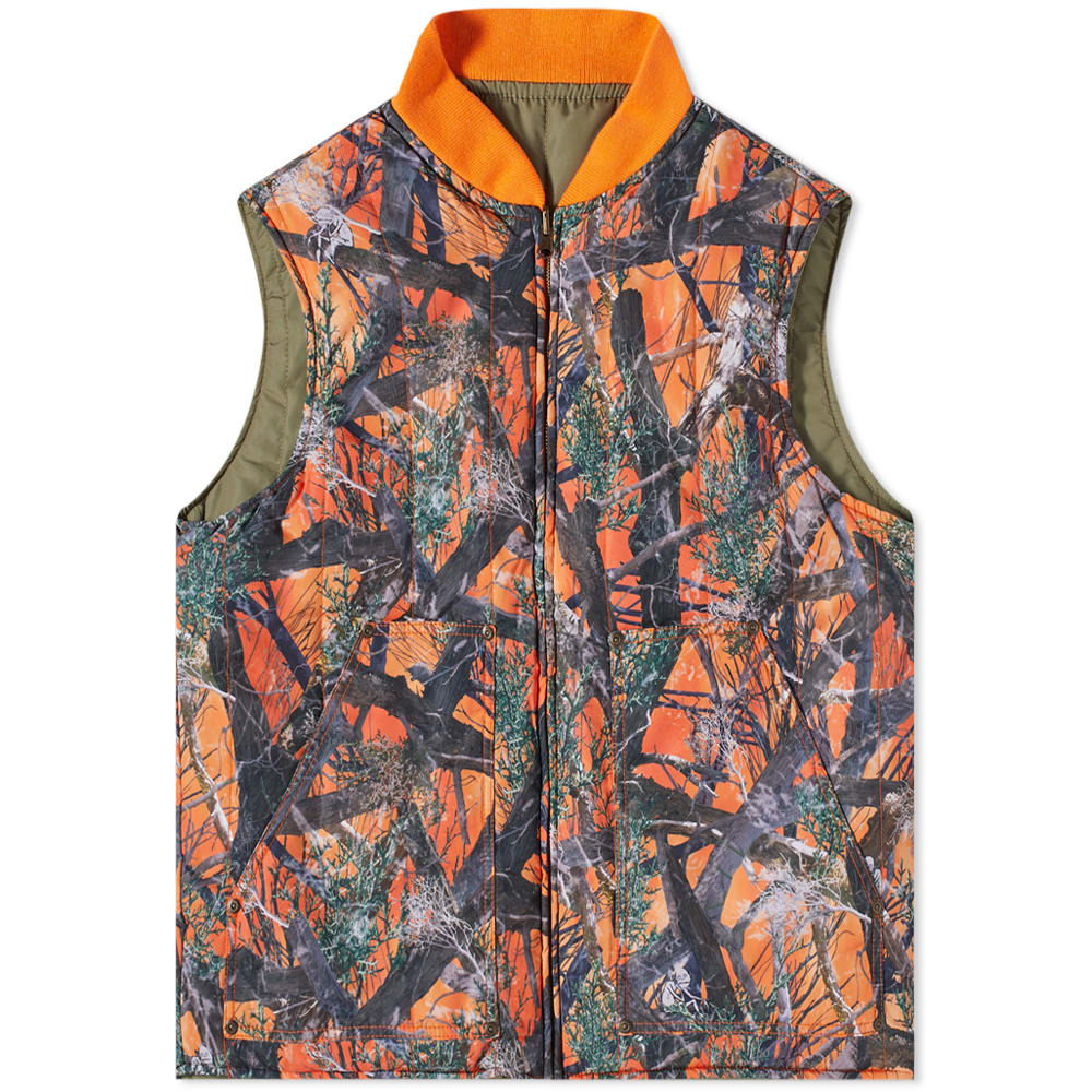 Жилетка Fucking Awesome Reversible Camo Vest Оранжево
 | FA1512-ORA, 0