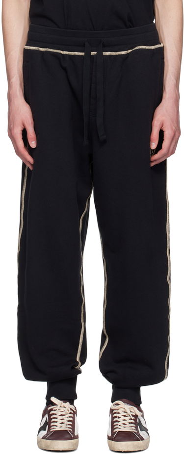 Спортни панталони Dolce & Gabbana DG Logo Sweatpants Черно | GV3CXTG7NQD, 0