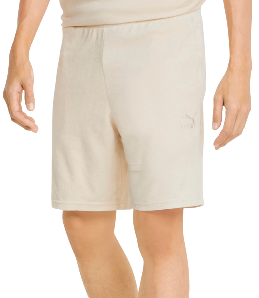 Къси панталони Puma Toweling 8inch Shorts Бежово | 533581-099, 0