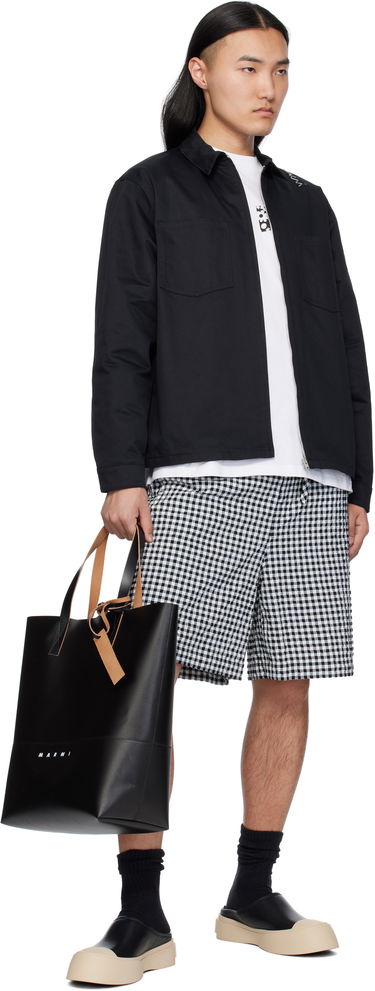 Риза Marni Marni Organic Cotton Zip-Up Shirt Черно | CUMU0297S0 UTC311, 3