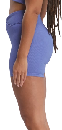 Къси панталони Reebok Reebok Studio Rib Bike Shorts Лилаво | 100076339, 2