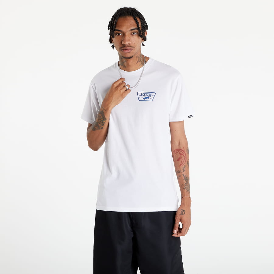 Тениска Vans Full Patch Back T-Shirt Бяло | VN0000F8SVI1, 0