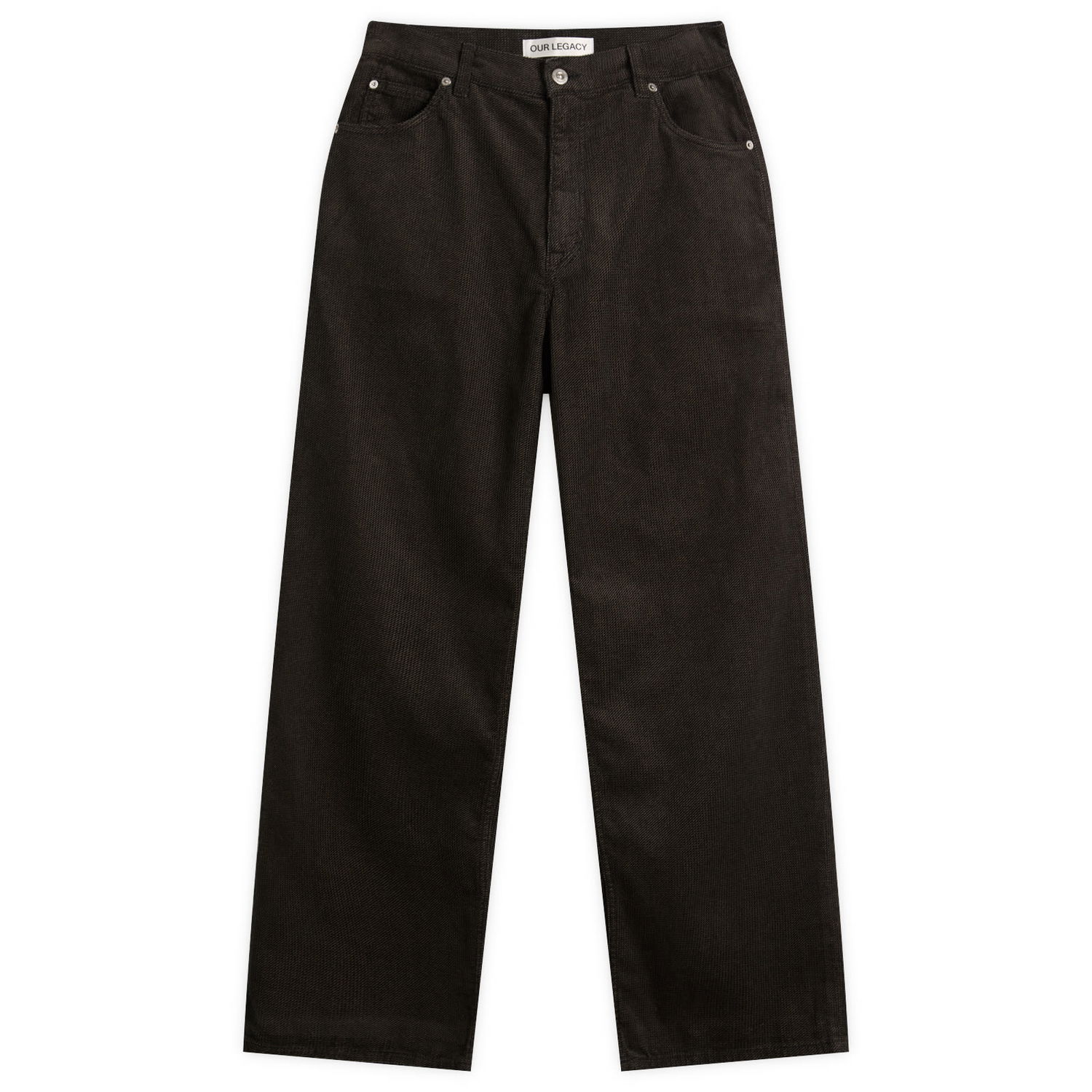 Дънки OUR LEGACY Vast Cut Jeans Twill Cord Кафяво | M4255VD, 1