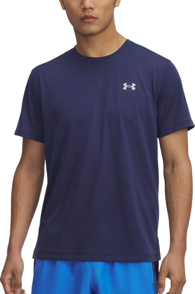 LAUNCH Striped Short Sleeve T-Shirt