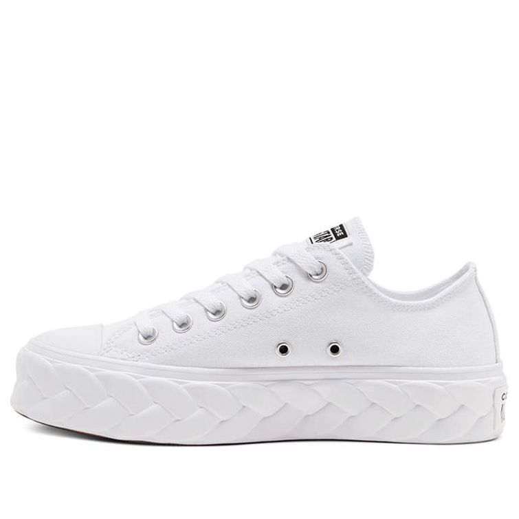 Кецове и обувки Converse Chuck Taylor All Star Low Runway Cable Бяло | 568895C