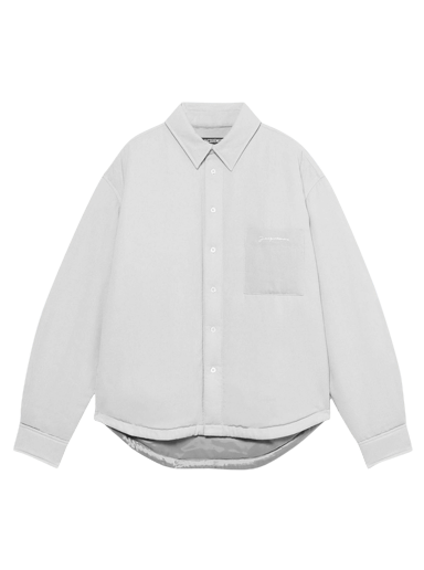 Яке Jacquemus La Chemise Boulanger Jacket Сиво | 216SH104 1004 910