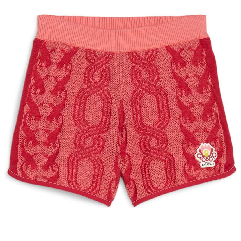Къси панталони Puma Knit Patterned Shorts Червено | 625561-26