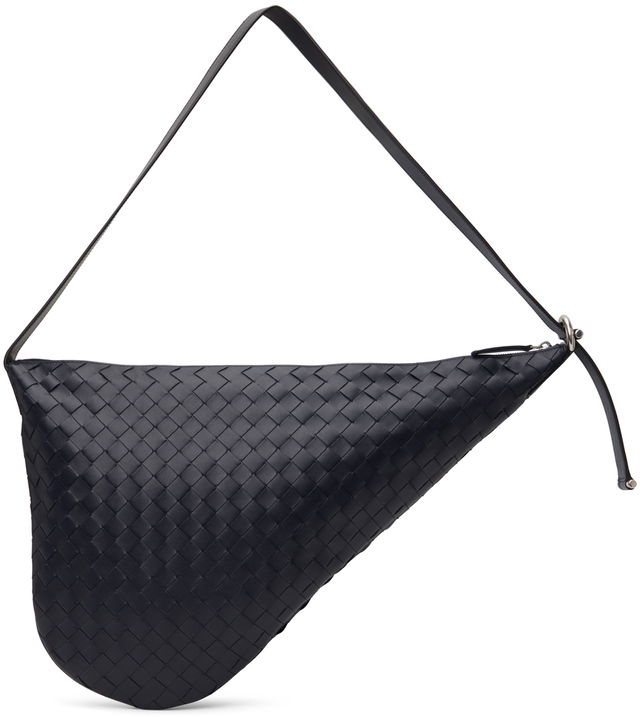 Bottega Veneta Virgule Intrecciato Leather Shoulder Bag