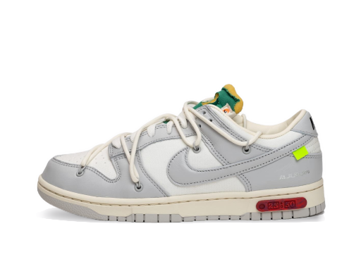 Кецове и обувки Nike Off-White x Dunk Low "Lot 25 of 50" Сиво | DM1602-121