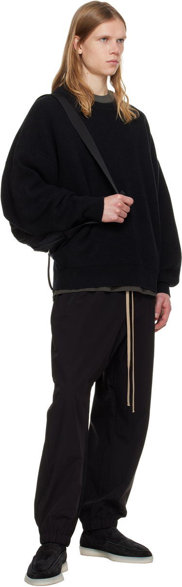 Пуловер Fear of God Wool Rib Crewneck Sweater Черно | FG25FW20-205LAW-001, 3