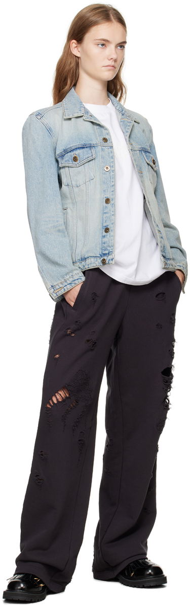 Яке We11done Washed Denim Jacket Синьо | WD-DJ2-24-348-W-SK, 3