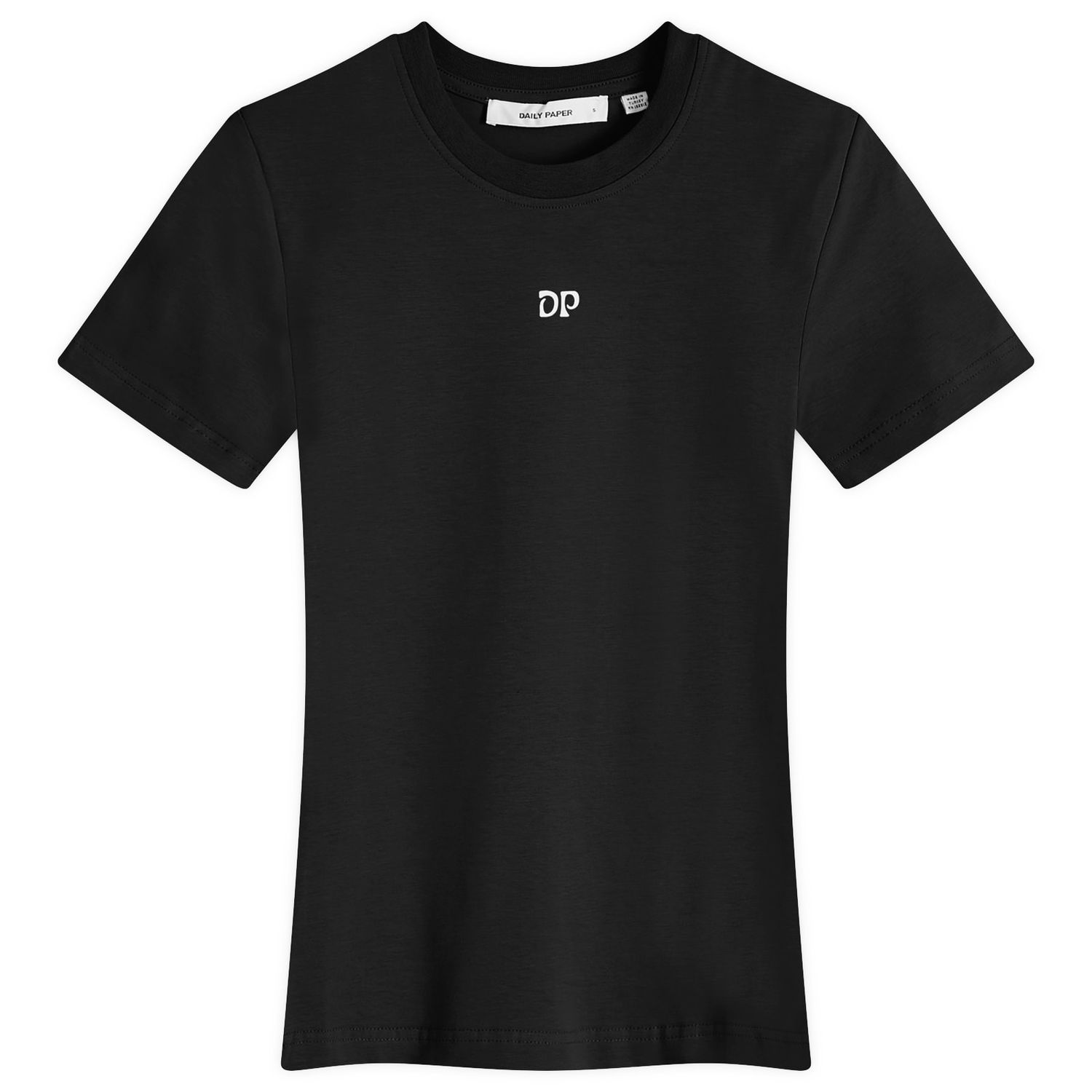 Тениска DAILY PAPER Unit Emb T-Shirt Черно | 2422022, 0