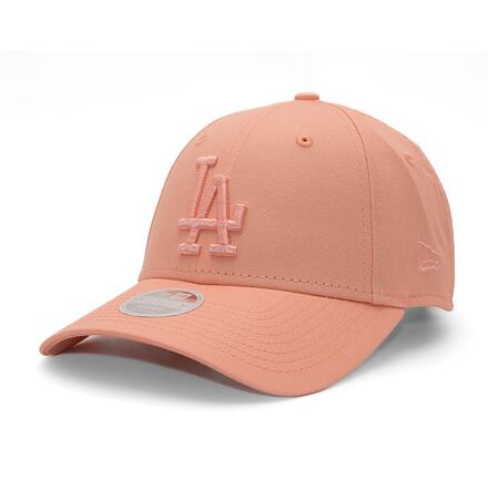 Шапка с козирка New Era 9FORTY Womens MLB League Essential Los Angeles Dodgers Pale Orange One Size Бежово | 60435228, 0
