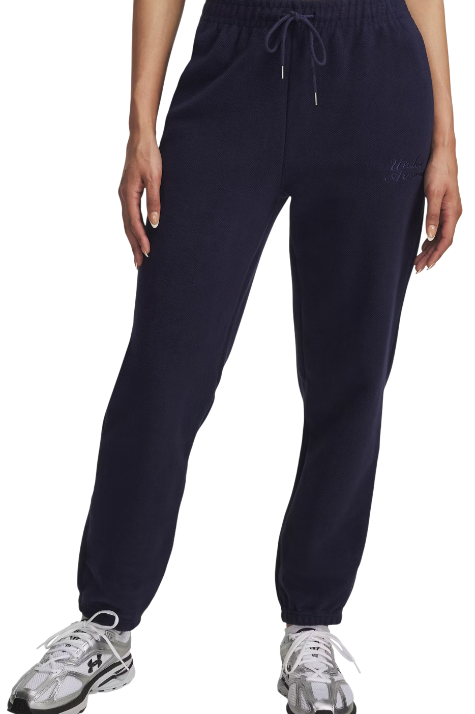 Спортни панталони Under Armour Icon Terry Varsity Jogger Тъмно синьо | 6004858-410, 0