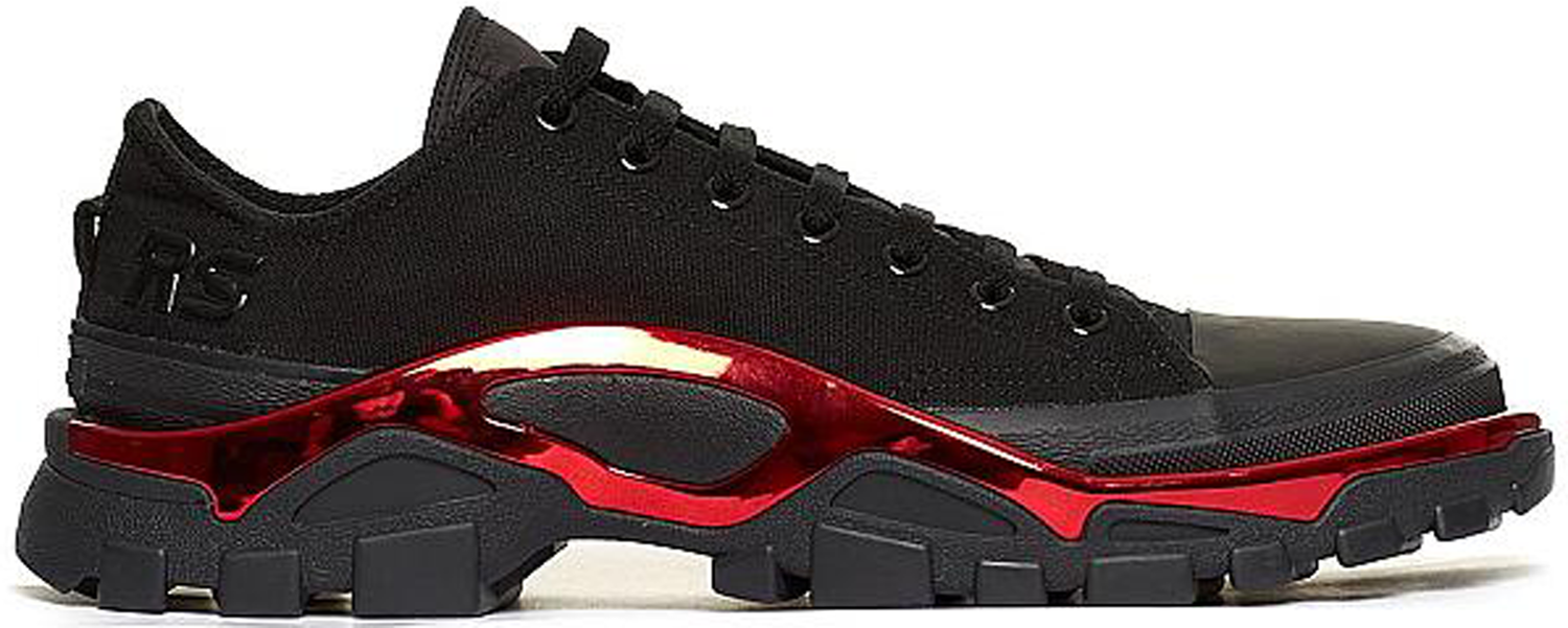 Кецове и обувки adidas Originals New Runner Raf Simons Black Scarlet Черно | DA9295, 0