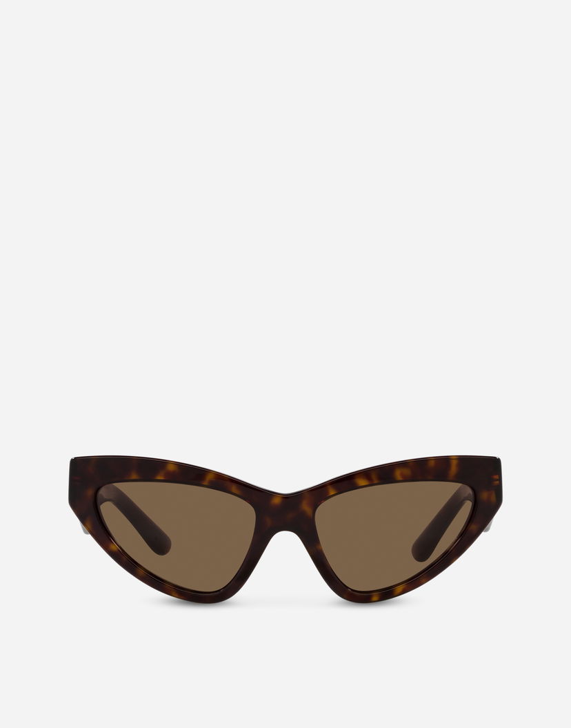 Слънчеви очила Dolce & Gabbana Crossed Acetate Sunglasses Onesize Кафяво | VG4439VP2739V000
