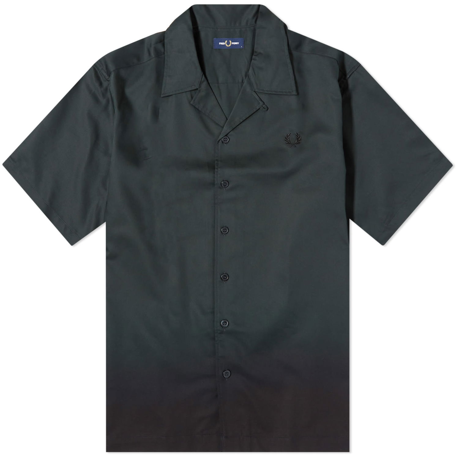 Риза Fred Perry Ombre Vacation Shirt Зелено | M6599-Q20, 0