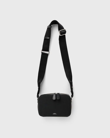 Чанта за кръста A.P.C. Soho Camera Bag Черно | PXAWV-M61695-LZZ, 3