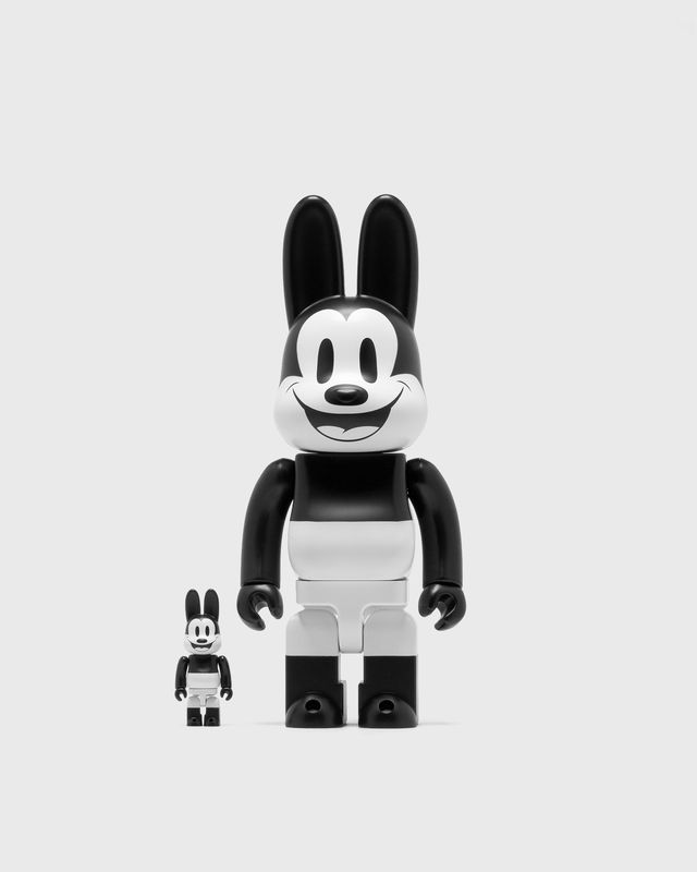 MEDICOM RABBRICK OSWALD THE LUCKY RABBIT 100% & 400% BE@RBRICK Set