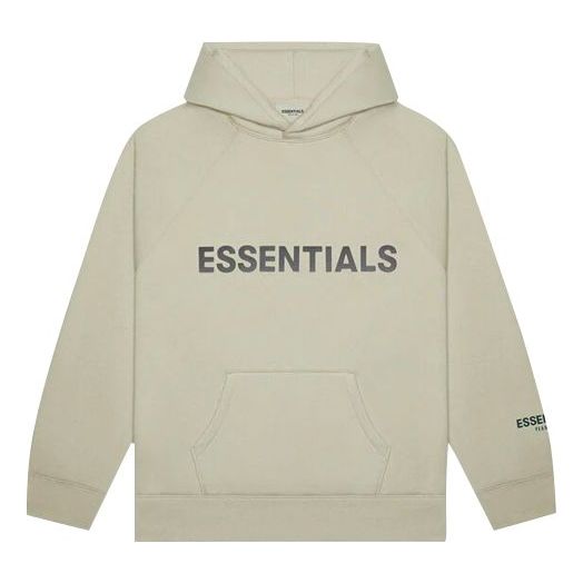 Суитчър Fear of God Essentials Logo Hoodie Бежово | 192250500206245