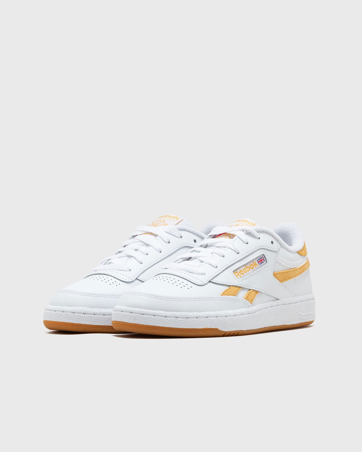 Кецове и обувки Reebok Club C Revenge "White/Retro Gold" Жълто | 100033437, 1