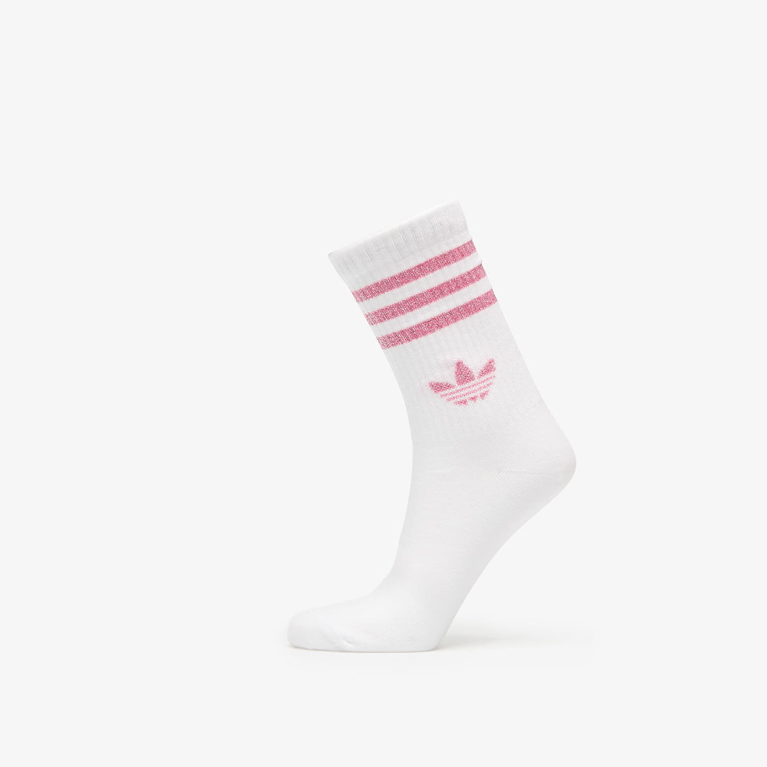 Чорапи adidas Performance Glitter Crew Socks 2 Pairs Розово | JX5205, 1