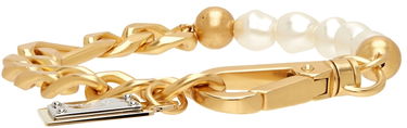 Гривна Dolce & Gabbana Dolce&Gabbana DG Logo Pearl Chain Bracelet Металик | WBN7P3 W1111, 3