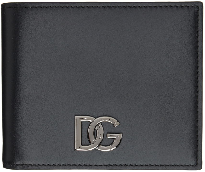 Портфейл Dolce & Gabbana Black Calfskin Wallet Черно | BP3102AW576, 0