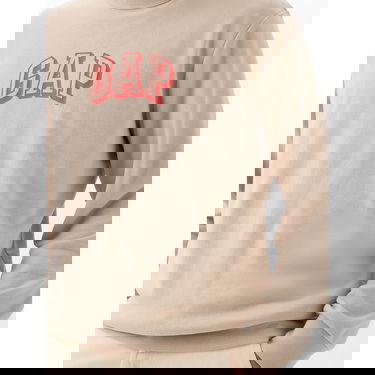 Суитчър GAP Logo Crewneck Sweatshirt Bedrock 291 Бежово | 868456-01, 2
